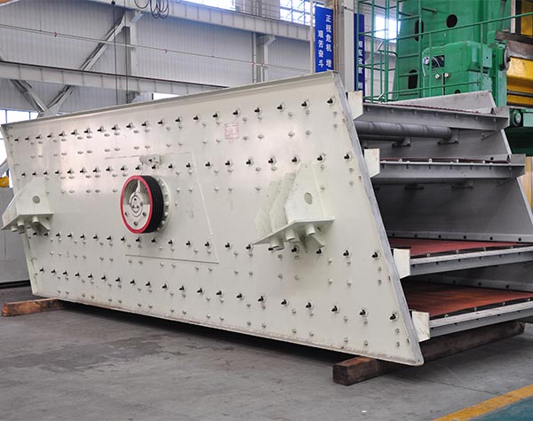 Circular vibrating screen